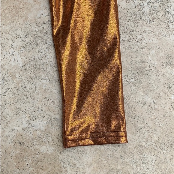 DETAILS DANCEWEAR leggings glittery bronze color - Picture 3 of 7
